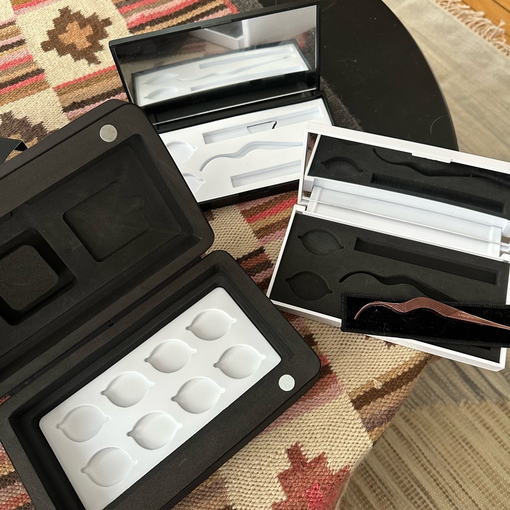 Lashify wand and storage cases